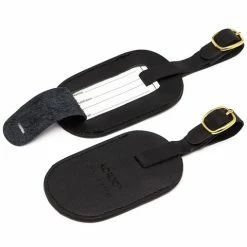 Korjo - Leather Luggage Tags Set 2pce