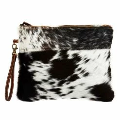 Design Arc Furniture Design Arc - Everyday Cowhide Zip Clutch Bag
