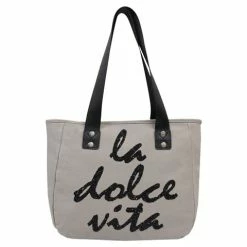 Sassy Duck - La Dolce Vita Tote Taupe
