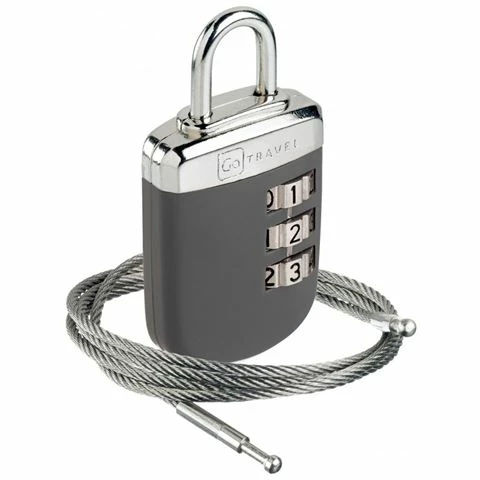 Go Travel - Cable & Lock 1 Go Travel - Cable & Lock