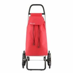 Rolser - 6 Wheel Stair Climber Shopping Trolley Red 43L