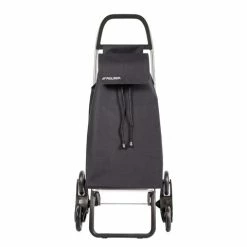 Rolser - 6 Wheel Stair Climber Shopping Trolley Black 43L