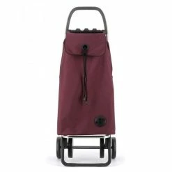 Rolser - I-Max MF 4 Wheel Shopping Trolley Bordeaux 43L