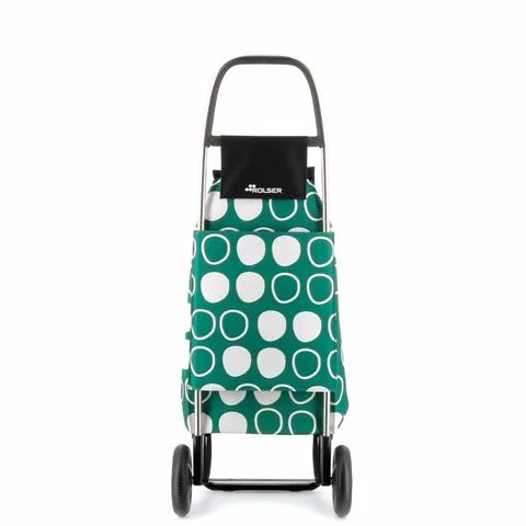 Rolser - Julia Collection 2-Wheel Trolley Symbol 2 Green 1 Rolser - Julia Collection 2-Wheel Trolley Symbol 2 Green
