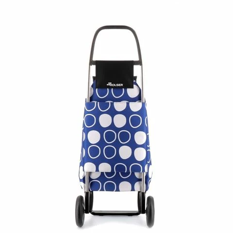 Rolser - Julia Collection 2-Wheel Trolley Symbol 2 Blue 1 Rolser - Julia Collection 2-Wheel Trolley Symbol 2 Blue