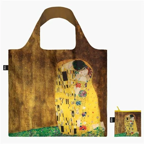 LOQI - Museum Collection Gustav Klimt - The Kiss Bag 1 LOQI - Museum Collection Gustav Klimt - The Kiss Bag
