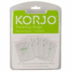 Korjo - Resealable Packing Bags
