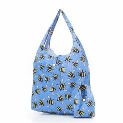 Eco-Chic - Foldaway Shopper Bees Blue