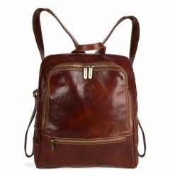 Manufactus - BIGA Leather Backpack Chestnut