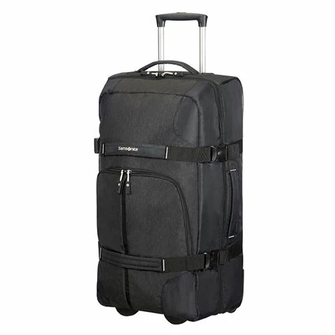 Samsonite - Rewind Duffle Wheel Bag Black 68cm 1 Samsonite - Rewind Duffle Wheel Bag Black 68cm