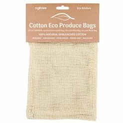 Ogilvies Designs - Cotton Eco Produce Bags Set Medium