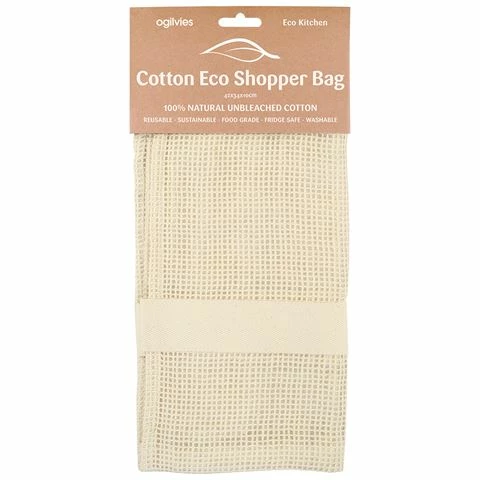 Ogilvies Designs - Cotton Eco Shopper Bag 1 Ogilvies Designs - Cotton Eco Shopper Bag