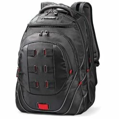 Samsonite - Leviathan Laptop Backpack Black/Red