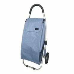 D Line - Sachi Urban Shopping Trolley Steel Blue