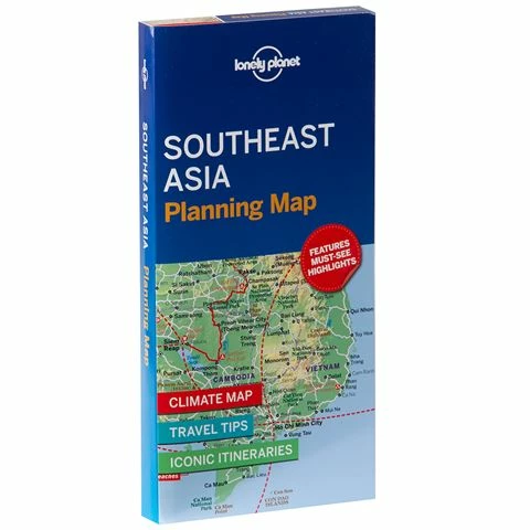 Lonely Planet - Southeast Asia Planning Map 1 Lonely Planet - Southeast Asia Planning Map