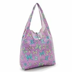 Eco-Chic - Foldaway Shopper Butterflies Lilac