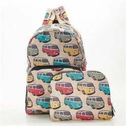 Eco-Chic - Foldable Backpack Camper Van Beige