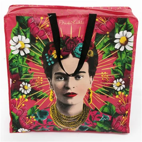 Luxe By Peter's - Frida Kahlo Shopper Bag 43x44cm 1 Luxe By Peter's - Frida Kahlo Shopper Bag 43x44cm