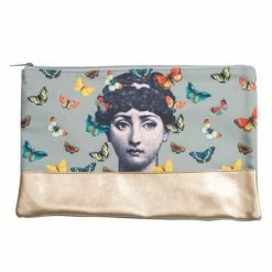 Luxe By Peter's - Mademoiselle Toiletry Bag Grey 22x36cm