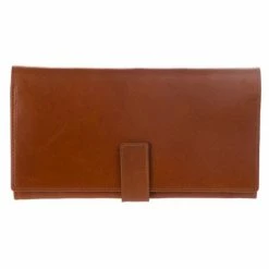 Redd Leather - Leather Travel Wallet Cognac