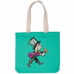 Mrs Moore - Alice In Wonderland Mad Hatter Tote Bag