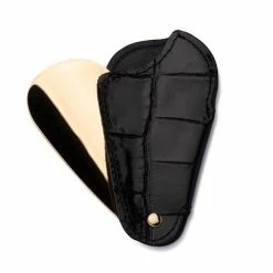 Utile4 - Shoehorn Travel Black Crocodile