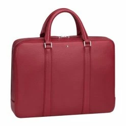 MONTBLANC - Meisterstuck Soft Grain Document Case Slim Red