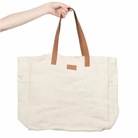 Peter's - Eco Friendly Jute Market Bag Off White 1 Peter's - Eco Friendly Jute Market Bag Off White