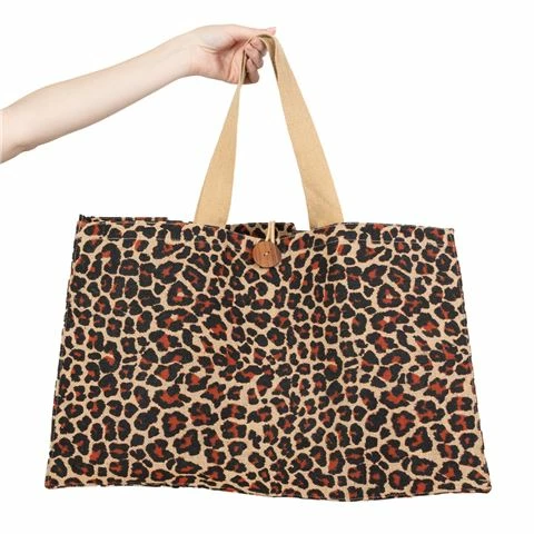 Peter's - Eco Friendly Jute Market Bag Ocelot Extra Large 1 Peter's - Eco Friendly Jute Market Bag Ocelot Extra Large
