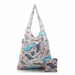 Eco-Chic - Shopper Bag Sea Creatures Grey