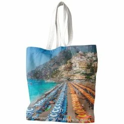 Destination Label - Positano Summer Tote Bag
