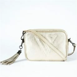 Vestirsi - Vanessa Italian Leather Bag Gold