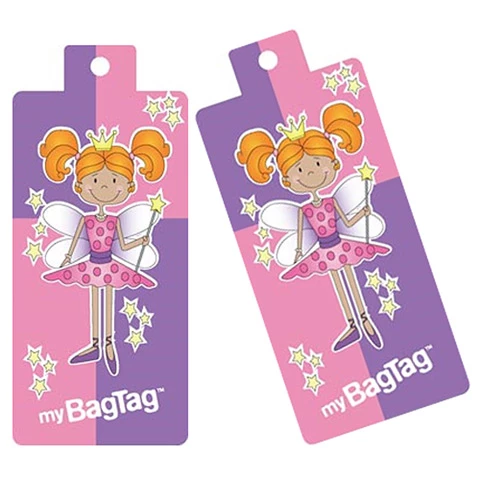 MyBagTag - Fairy Luggage Tag Set 2pce 1 MyBagTag - Fairy Luggage Tag Set 2pce