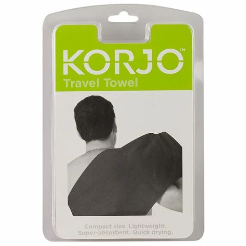 Korjo - Travel Towel Blue 1 Korjo - Travel Towel Blue