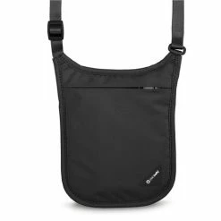 Pacsafe - Coversafe V75 RFID-Blocking Neck Pouch Black