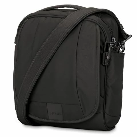 Pacsafe - Metrosafe LS200 Anti-Theft Shoulder Bag Black 1 Pacsafe - Metrosafe LS200 Anti-Theft Shoulder Bag Black