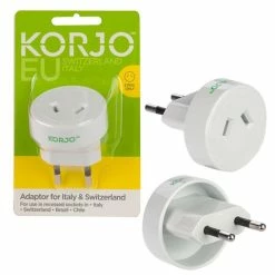 Korjo - Italy & Switzerland Adaptor Plug