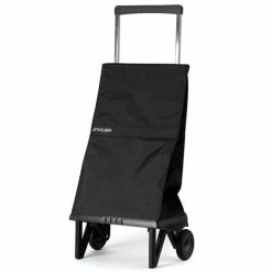 Rolser - Plegamatic Folding Shopping Trolley Black