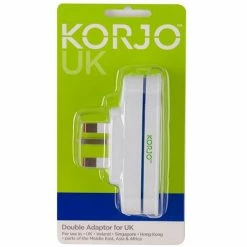 Korjo - Great Britain Double Adaptor Plug