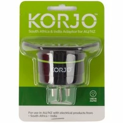Korjo - South Africa & India Adaptor Plug For Australia & NZ